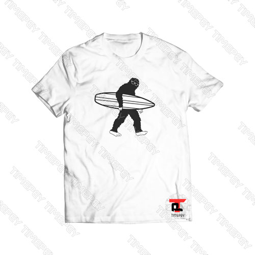 Bigfoot Surfer Viral Fashion T Shirt