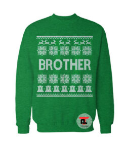 Brother Ugly Christmas Viral Fashion Sweatshirt