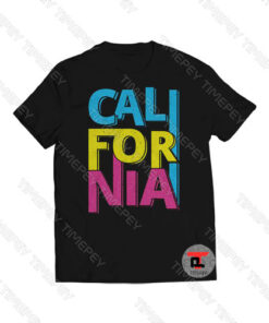 California Neon Viral Fashion T Shirt