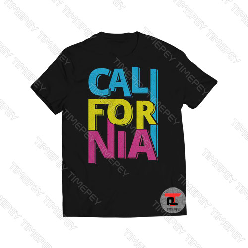 California Neon Viral Fashion T Shirt
