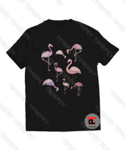 Flamingo Art Deco Viral Fashion T Shirt