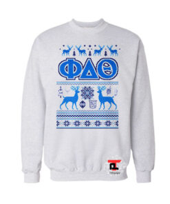 Fraternity & Sorority Ugly Christmas Viral Fashion Sweatshirt