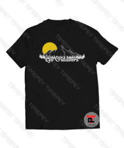 Go Outdoors Vintage Nature Retro Mountains Viral Fashion T Shirt