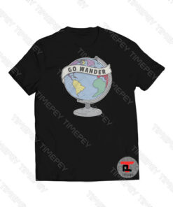Go Wander Globe Viral Fashion T Shirt