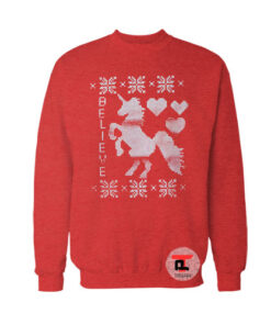 Hanes Big Girls Ugly Christmas Viral Fashion Sweatshirt