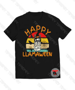 Happy Llamaween Viral Fashion T Shirt