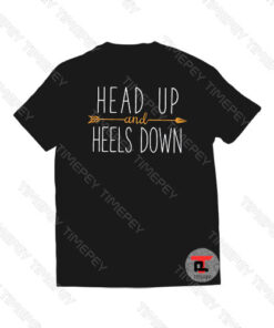 Head Up Heels Down Horse Viral Fashion T Shirt