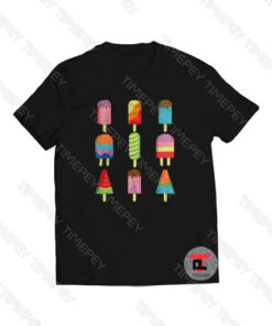 Ice Cream Retro Pattern Viral Fashion T Shirt