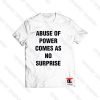 Jenny Holzer Abuse of Power Comes as no Surprise