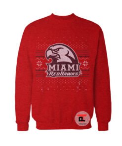 Miami Redhawks Ugly Christmas Viral Fashion Sweatshirt