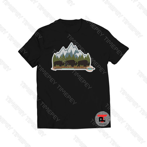 Native Lands Buffalo Nature Viral Fashion T Shirt
