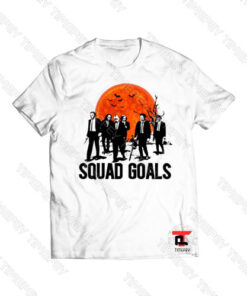 Squad Goals Horror Halloween sunset Viral Fashion T Shirt