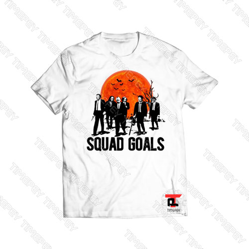 Squad Goals Horror Halloween sunset Viral Fashion T Shirt
