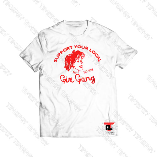 Support Your Local Girl Gang Ringer Viral Fashion T Shirt