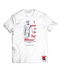 Vintage Style Funny Milkman Viral Fashion T Shirt