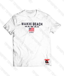Waikiki Beach Hawaii USA Viral Fashion T Shirt