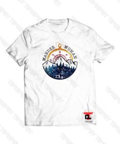 Wander Woman Loves Camping Viral Fashion T Shirt