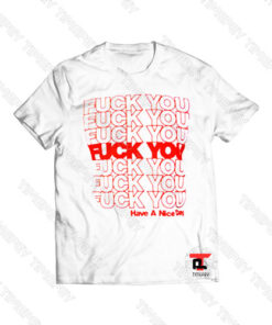fuck you thank you Viral Fashion T Shirt