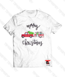 merry christmas classic car mini retro vintage Viral Fashion T Shirt