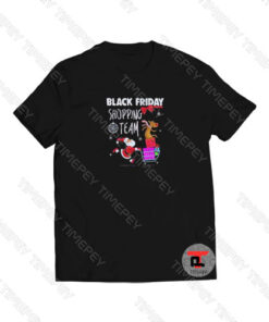 Black Friday Shopping Team Christmas Viral Fashion T Shirt