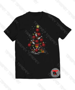 Bowling Christmas Tree Viral Fashion T Shirt