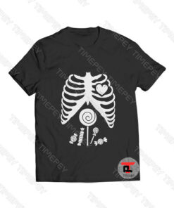 Children Skeleton Candy Viral Fashion T Shirt