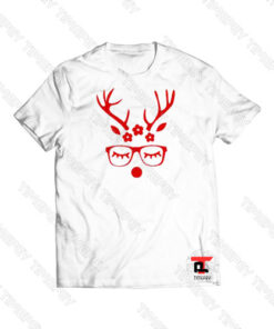 Christmas Deer Printed Viral Fashion T Shirt