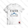 Faith Moves Mountains Viral Fashion T Shirt