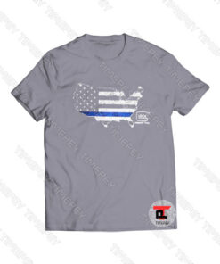 Glock Blue Line Viral Fashion T Shirt