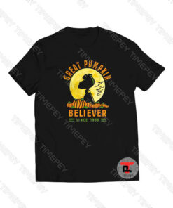 Great Pumpkin Believer Since 1966 Viral Fashion T Shirt