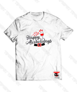 Happy Alcoholidays Viral Fashion T Shirt