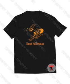 Happy Halloween Witch And Flying Pumpkin Viral Fashion T Shirt