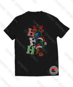 Horse Merry Christmas Ho Ho Ho Viral Fashion T Shirt