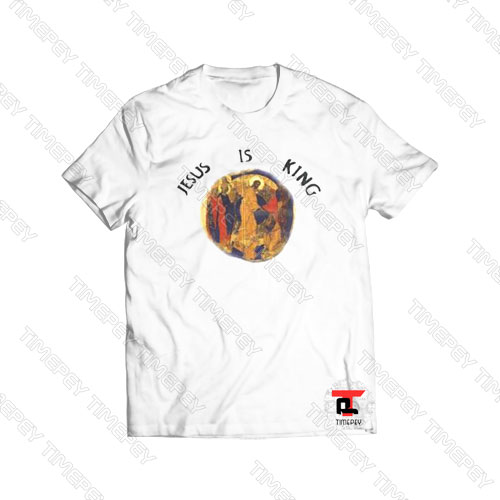 Jesus Is King Circle Draw Viral Fashion T Shirt