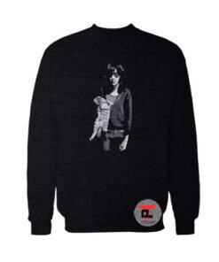 Joey Ramone and Cat Punk Viral Fashion Sweatshirt