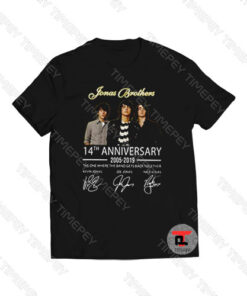 Jonas Brothers 14th Anniversary Viral Fashion T Shirt