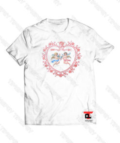 Love Cupid Print Angel Viral Fashion T Shirt