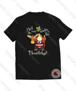 Meet You Under The Moostletoe Christmas Viral Fashion T Shirt