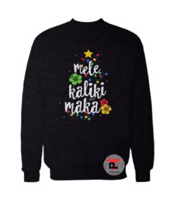 Mele Kalikimaka Christmas Tree Viral Fashion Sweatshirt