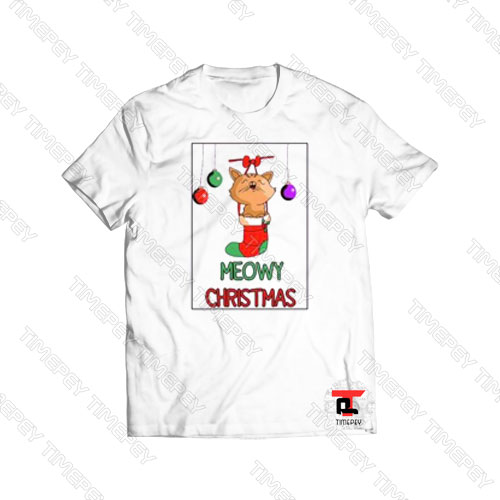 Meowy Christmas Viral Fashion T Shirt