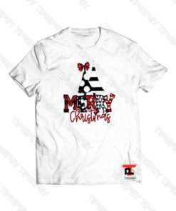 Merry CHristmas Plaid Tree Viral Fashion T Shirt