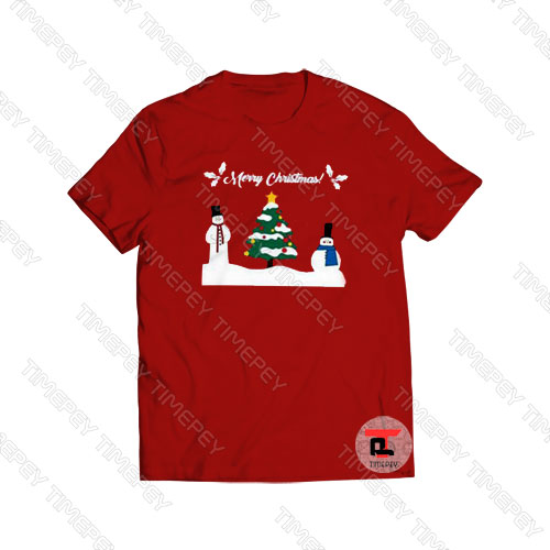 Merry Christmas Snowman Reindeer Viral Fashion T Shirt