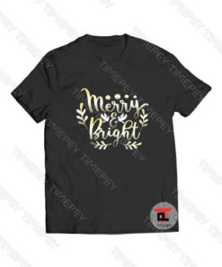 Merry and Bright Christmas Viral Fashion T Shirt