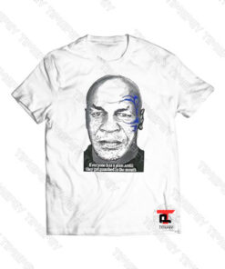 Mike Tyson Everyone Has A Plan Viral Fashion T Shirt