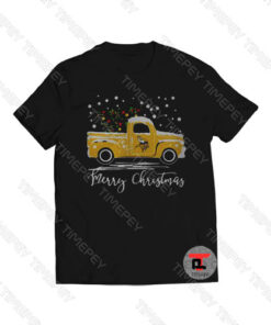 Minnesota Vikings pickup truck Merry Christmas Viral Fashion T Shirt