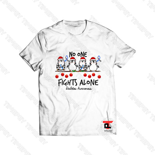 Penguin plaid No one Fights alone Viral Fashion T Shirt