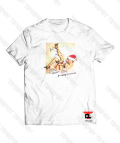 Photographic Merry Fucking Christmas Viral Fashion T Shirt