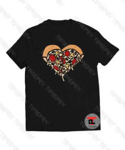 Pizza Heart Viral Fashion T Shirt