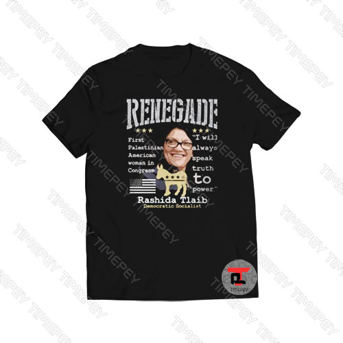 Rashida Tlaib Democratic Socialist Viral Fashion T Shirt