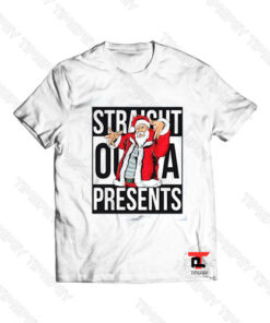 Santa Claus Straight Outta Presents Viral Fashion T Shirt